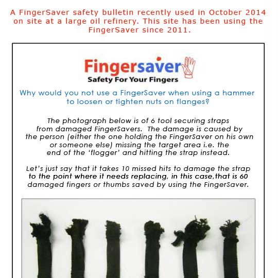fingersaver safety bulletin october 2014